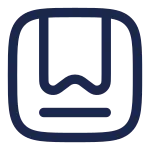 Bookmark Square SVG Icon